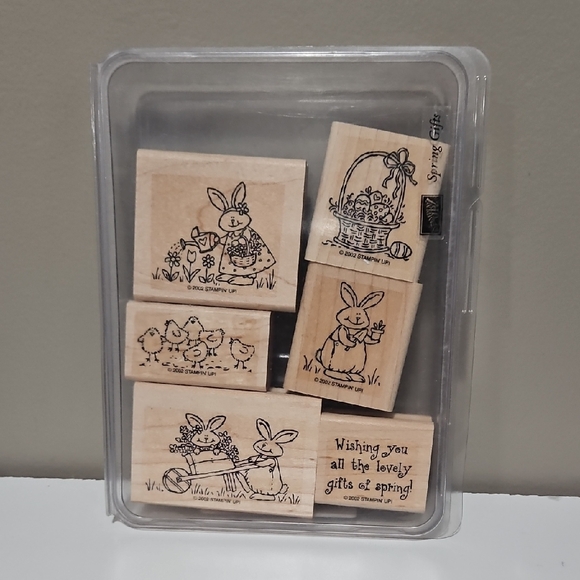 Spring Gifts Easter Stampin Up Rubber Stamp Set - Picture 2 of 5